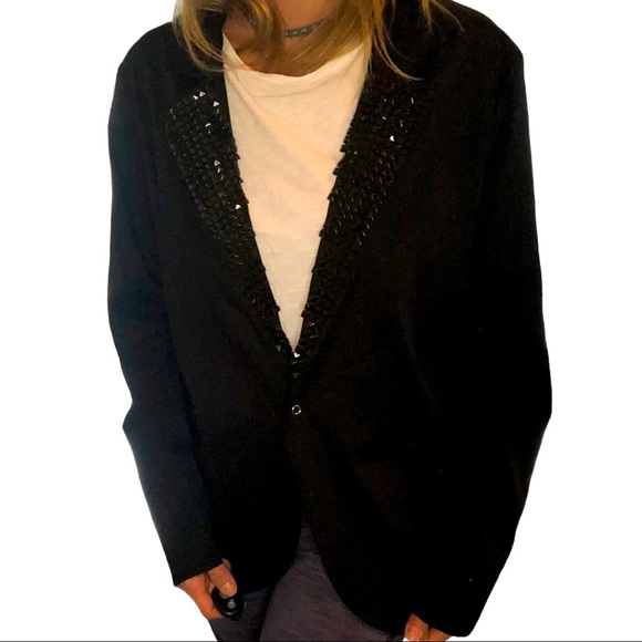 Vintage 80s Studs Blazer Large - Picture 8 of 11